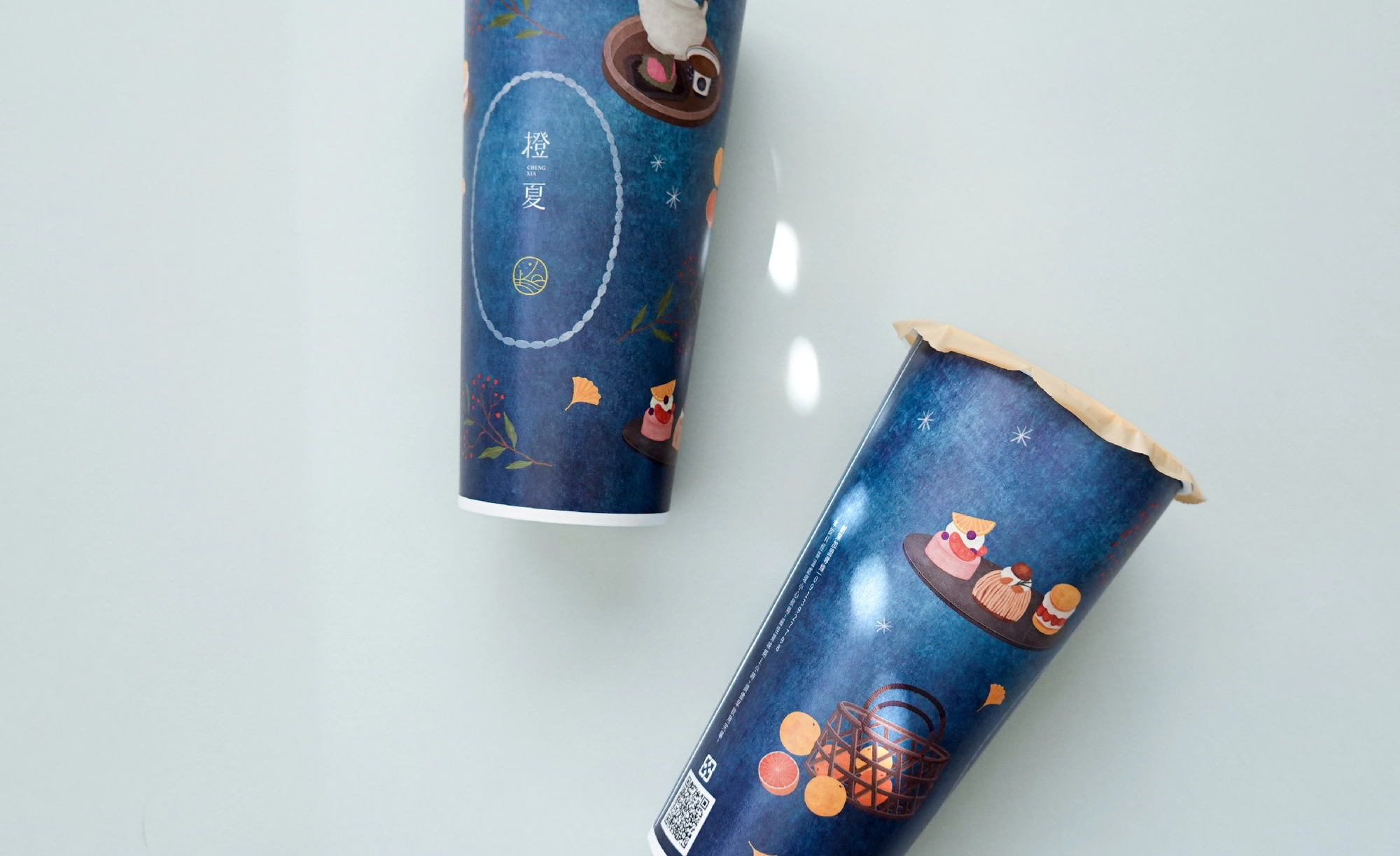 插畫系列紙杯 橙夏 x chang chih's image 4
