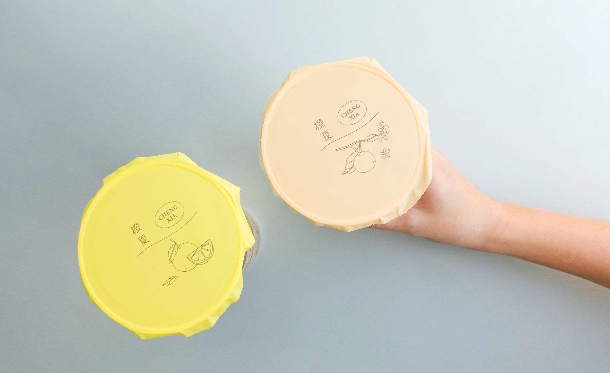 插畫系列紙杯 橙夏 x chang chih's image 5